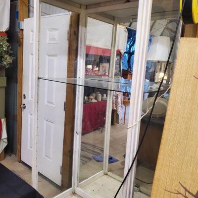 display cases for sale. These have glass front doors 
