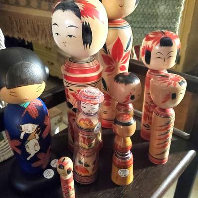 Japanese wood dolls take 75% off 