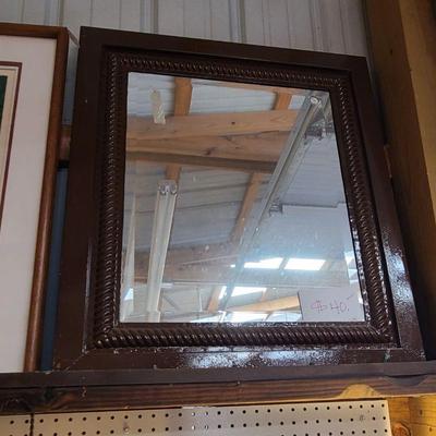 Metal Mirror $10 after taking 75% off  