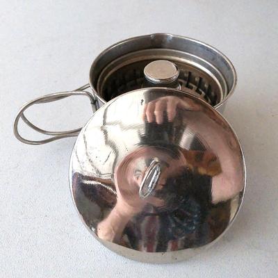 Vintage Sterling Silver Military Cook pot