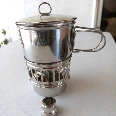 Vintage Sterling Silver Military Cook pot