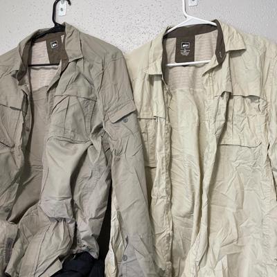 Columbia and REI shirts size large