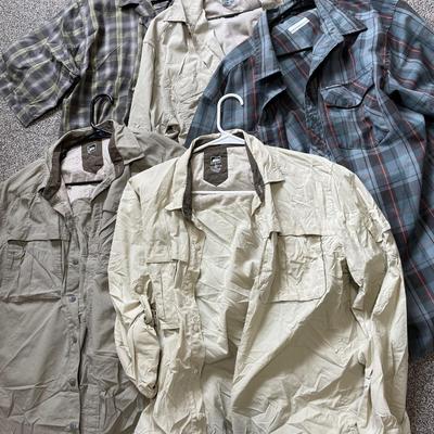 Columbia and REI shirts size large