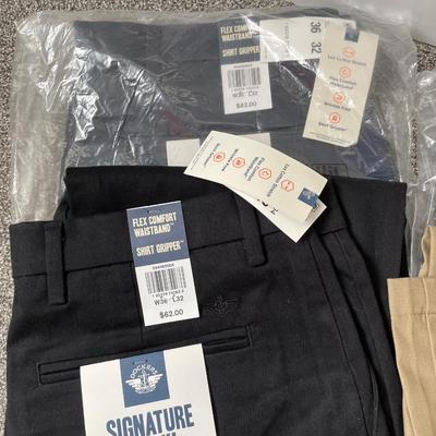 Men’s stocker, flex, comfort, slacks New