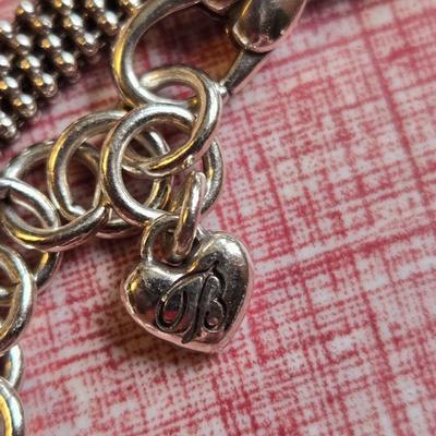 Brighton Silver Medallion Necklace