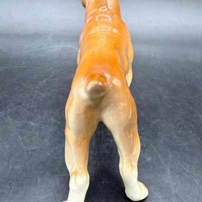 Vintage Bulldog Ceramic Figurine
