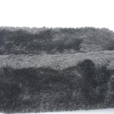 1940'S VINTAGE MANS FUR COAT. BLACK. W/ SILK STYLE LINING