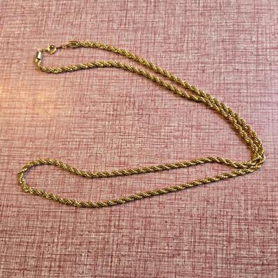 Heavy Gold Necklace