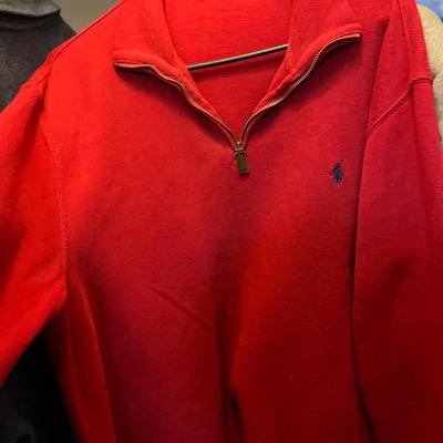 Men’s jacket and sweaters