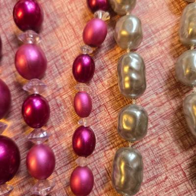 Gray & Purple Necklaces