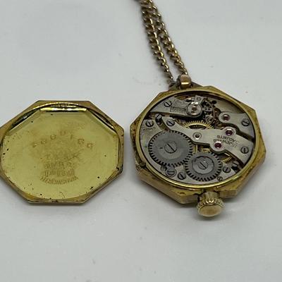 Antique H. & E. Rossel Watch Gold Filled Wadsworth Case