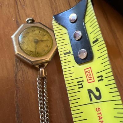 Antique H. & E. Rossel Watch Gold Filled Wadsworth Case
