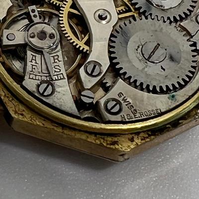 Antique H. & E. Rossel Watch Gold Filled Wadsworth Case