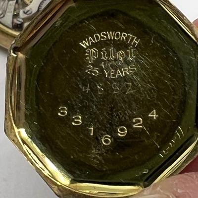 Antique H. & E. Rossel Watch Gold Filled Wadsworth Case