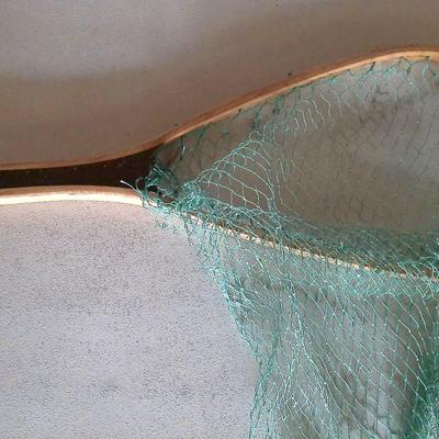 Vintage Wood hand Fishing Net
