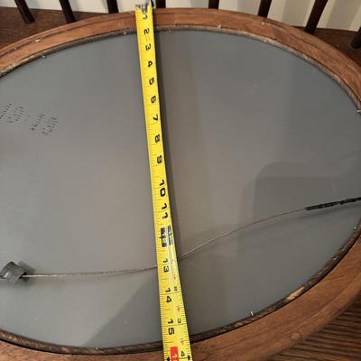 Wooden Wall Mirror / Tray
