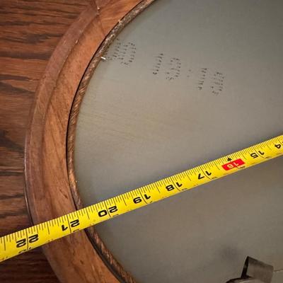 Wooden Wall Mirror / Tray