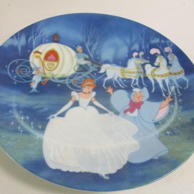 Disney Cinderella Collector Plates & Disney Wrapping Paper