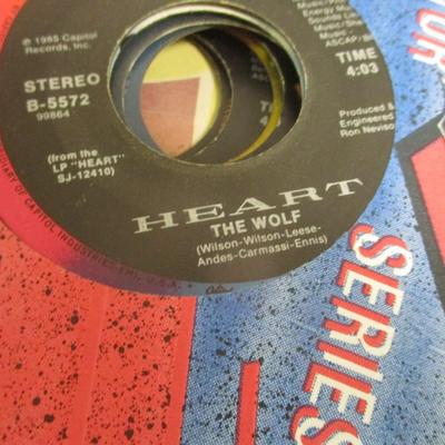 Vintage 45 Records Various Artists The Eagles Heart Cyndi Lauper K.C. & The Sunshine Band Elton John