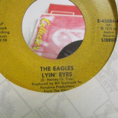 Vintage 45 Records Various Artists The Eagles Heart Cyndi Lauper K.C. & The Sunshine Band Elton John