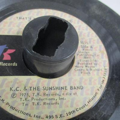 Vintage 45 Records Various Artists The Eagles Heart Cyndi Lauper K.C. & The Sunshine Band Elton John