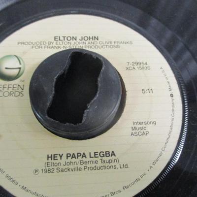 Vintage 45 Records Various Artists The Eagles Heart Cyndi Lauper K.C. & The Sunshine Band Elton John