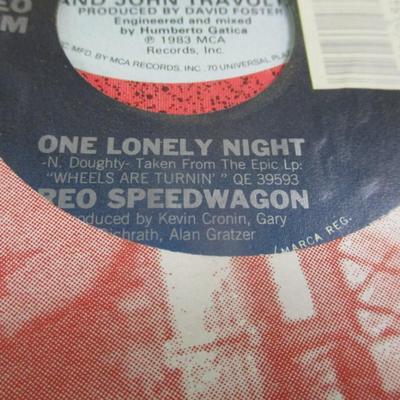Vintage 45 Records Various Artists The Eagles Heart Cyndi Lauper K.C. & The Sunshine Band Elton John