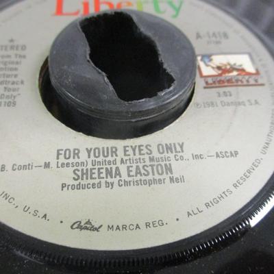 Vintage 45 Records Various Artists The Eagles Heart Cyndi Lauper K.C. & The Sunshine Band Elton John