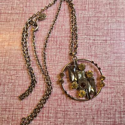 Abstact Pendant Necklace