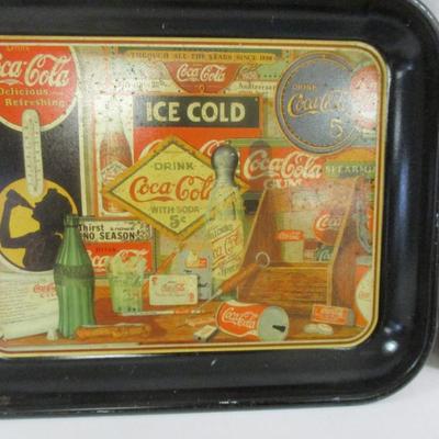 Coca-Cola Advertising Tins #1 Approx 17 1/2" x 12 3/4"