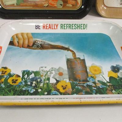 Coca-Cola Advertising Tins #1 Approx 17 1/2" x 12 3/4"