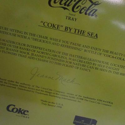Coca-Cola Advertising Tins #2 Approx 17 1/2" x 12 3/4"