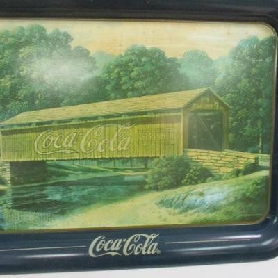 Coca-Cola Advertising Tins #2 Approx 17 1/2" x 12 3/4"