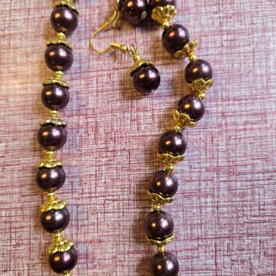 Pretty Purple & Gold Set