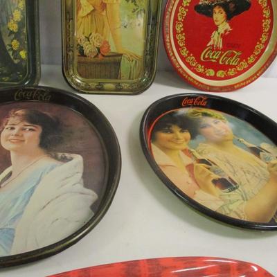 Coca-Cola Advertising Tins & Made In Italy Melamine Tray