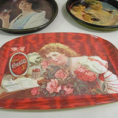 Coca-Cola Advertising Tins & Made In Italy Melamine Tray