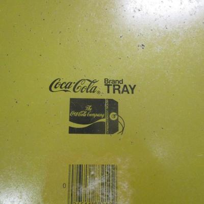 Coca-Cola Advertising Tins & Made In Italy Melamine Tray