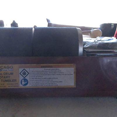Chicago Dual Frum Rotary rock tumbler