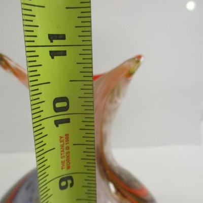 Adventurine Multi-Colored Feathered Pulled Canes Approx 11" Tall #7