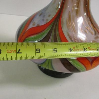 Adventurine Multi-Colored Feathered Pulled Canes Approx 11" Tall #7