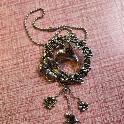 Hummingbird keychain/ornament