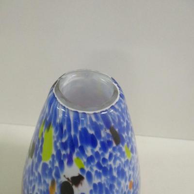 Venini Murano Confetti Vase Approx 9" Tall #16