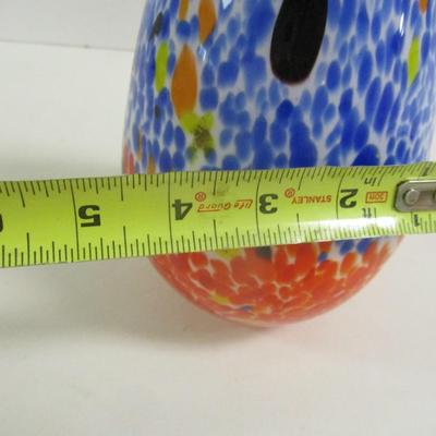 Venini Murano Confetti Vase Approx 9" Tall #16