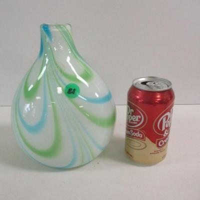 Hand Blown Westlake California Vase Approx 8 1/2" Tall #21