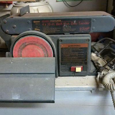Craftsman Belt and Disk Sander