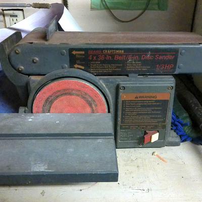 Craftsman Belt and Disk Sander