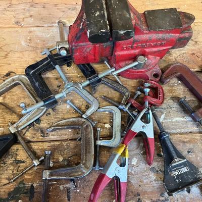 Vice & Clamps Lot
