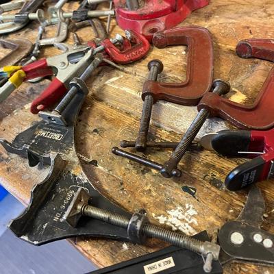 Vice & Clamps Lot