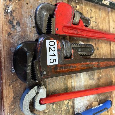 Pipe Wrench Lot