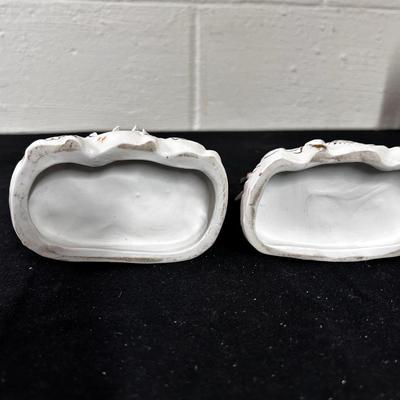 2 vintage / antique porcelain figurines (Capodimonte?)